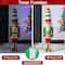 Glitzhome® 28" Pre-Lit Christmas Nutcracker Porch Décor with Timer